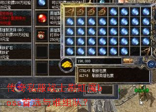 ����˽��սʿˢ��ħboss��ѡ��˭��ӣ�