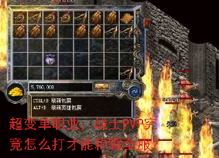 ���䵥ְҵ��սʿPVP������ô����ܳư�ȫ����