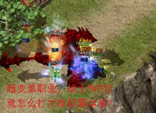 ���䵥ְҵ��սʿPVP������ô����ܳư�ȫ����