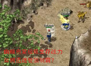 幽暗密室极限生存战力如何迅速登顶制霸? 幽暗密室极限生存战力如何迅速登顶制霸?