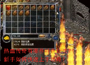 热血传奇有哪些特色玩法?新手如何快速上手攻略? 热血传奇有哪些特色玩法?新手如何快速上手攻略?
