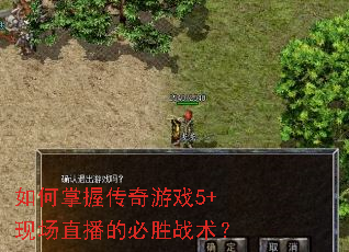 如何掌握传奇游戏5+现场直播的必胜战术? 如何掌握传奇游戏5+现场直播的必胜战术?