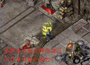 单职业传奇如何高效获取充值点提升战力? 单职业传奇如何高效获取充值点提升战力?