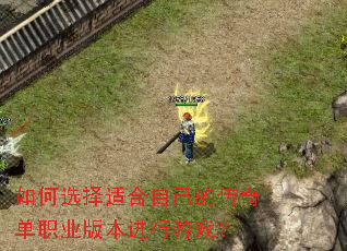 如何选择适合自己的传奇单职业版本进行游戏? 如何选择适合自己的传奇单职业版本进行游戏?