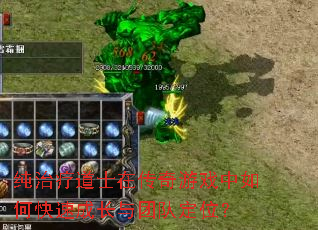 纯治疗道士在传奇游戏中如何快速成长与团队定位? 纯治疗道士在传奇游戏中如何快速成长与团队定位?